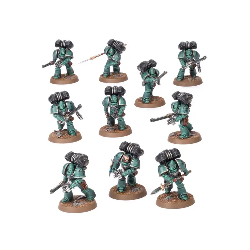 Set legiones astartes, mkiv assault squad, the horus heresy, games workshop, model 31-174